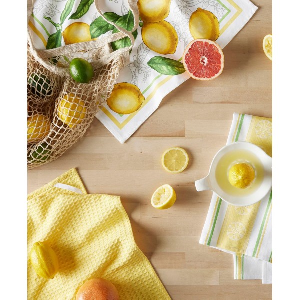 Lots of Lemons Lint-Free Towel 3-Pack Set, 18