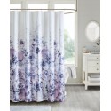  Floral Printed Cotton Shower Curtain, 72