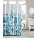  Floral Printed Cotton Shower Curtain, 72