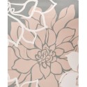 Floral Cotton Shower Curtain, 72