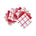 Coordinating Flat Weave Dish Cloth, Set of 12