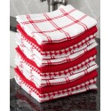 Coordinating Flat Weave Dish Cloth, Set of 12