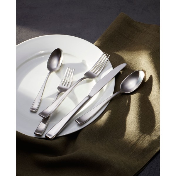 Satin  65 Piece Flatware Set, Service For 12