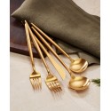  Satin 45 Piece Flatware Set