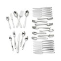  65-Pc. 18/10 Stainless Steel Flatware Set, Service for 12