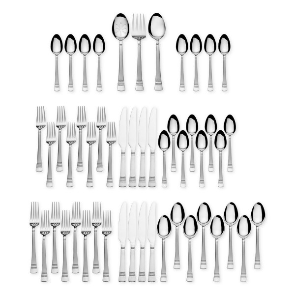 Stainless Steel 51-Pc. Kensington Collection