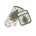 Christams Tree / Pot Holder Ovenmit Set