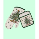 Christams Tree / Pot Holder Ovenmit Set