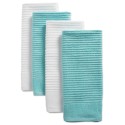 Assorted Ribbed Dishtowel, Set of 4