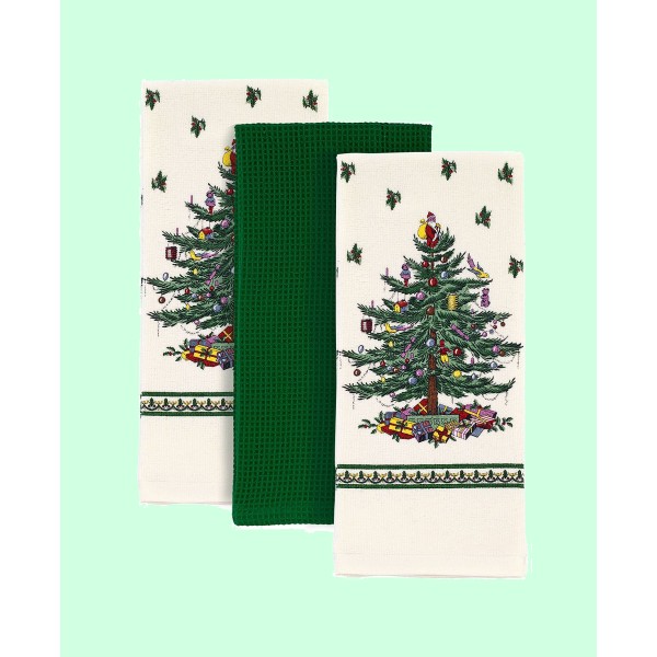 Christmas Tree 3pc Kitchen Towels