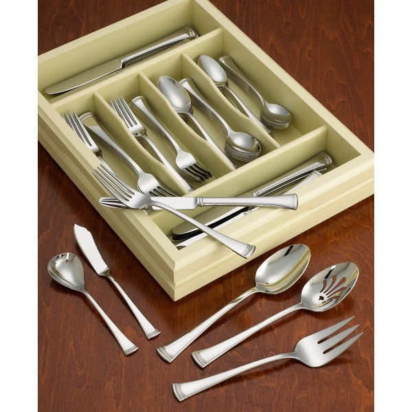 Complete 65-Piece Flatware Ensemble, Serves 12