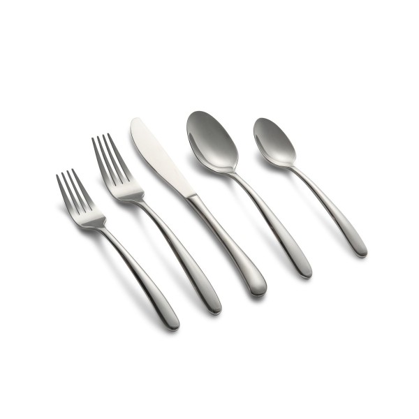 Mirror 45-Piece Flatware Set, Service for 8