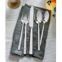 International Square 65-Pc. 18/10 Stainless Steel Flatware Set, Service for 12