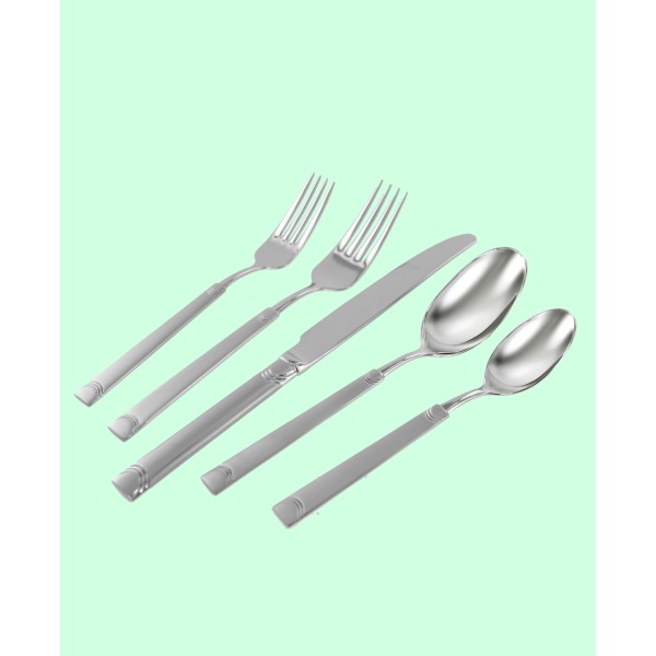  18/10 Stainless Steel 45-Piece Flatware Set, Service for 8