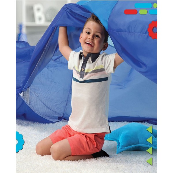 CLOSEOUT! Inflatable Play Tent, w/ Easy Travel Storage Tote