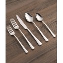 Hammered Mirror 20-Piece Flatware Set, Service for 4