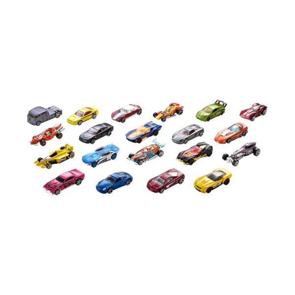 20-Car Pack, 20 1:64 Scale Vehicles-Styles Vary