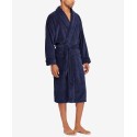 MenMicrofiber Plush Shawl Collar Robe