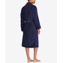 MenMicrofiber Plush Shawl Collar Robe