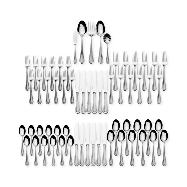  Bead 65 Pc Set, Service for 12