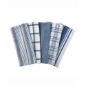 Assorted Woven Dishtowel, Set of 5