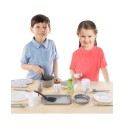 22-Piece Play Kitchen Accessories Set - Utensils, Pot, Pans, and More