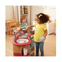 22-Piece Play Kitchen Accessories Set - Utensils, Pot, Pans, and More